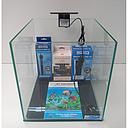 prodac glass tank pro cube 25x25x30cm h (=16l), incl filter, heater, led, bottom foam