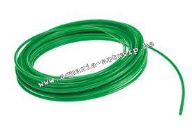 luchtslang 4/6mm groen transparant /m