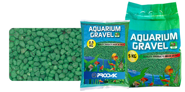 prodac quarz 2-3mm light green 2.5kg