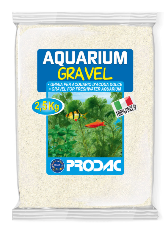 prodac white/black sand fine (0.7-1.2mm) 2.5kg