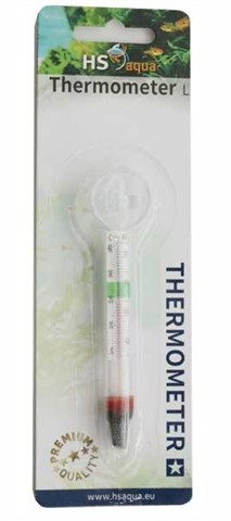 hs aqua glass thermometer short 11x1cm
