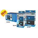 filtermousse set 2x(32x20x6.5) (1xblue30ppi + 1xblack10ppi)