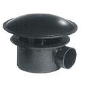 bodemdrain 370mm schelp voor buis 110mm