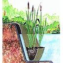 oase taludtas jute 100x60cm (2 zakken van 20x50cm)