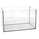 aquarium volglas 120x50x50cm (8mm, geslepen bovenranden, zwarte silicone, 2 lengtestrips, 300l)