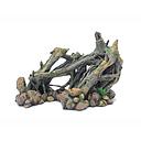 deco pebbles in root 53x29x34cm